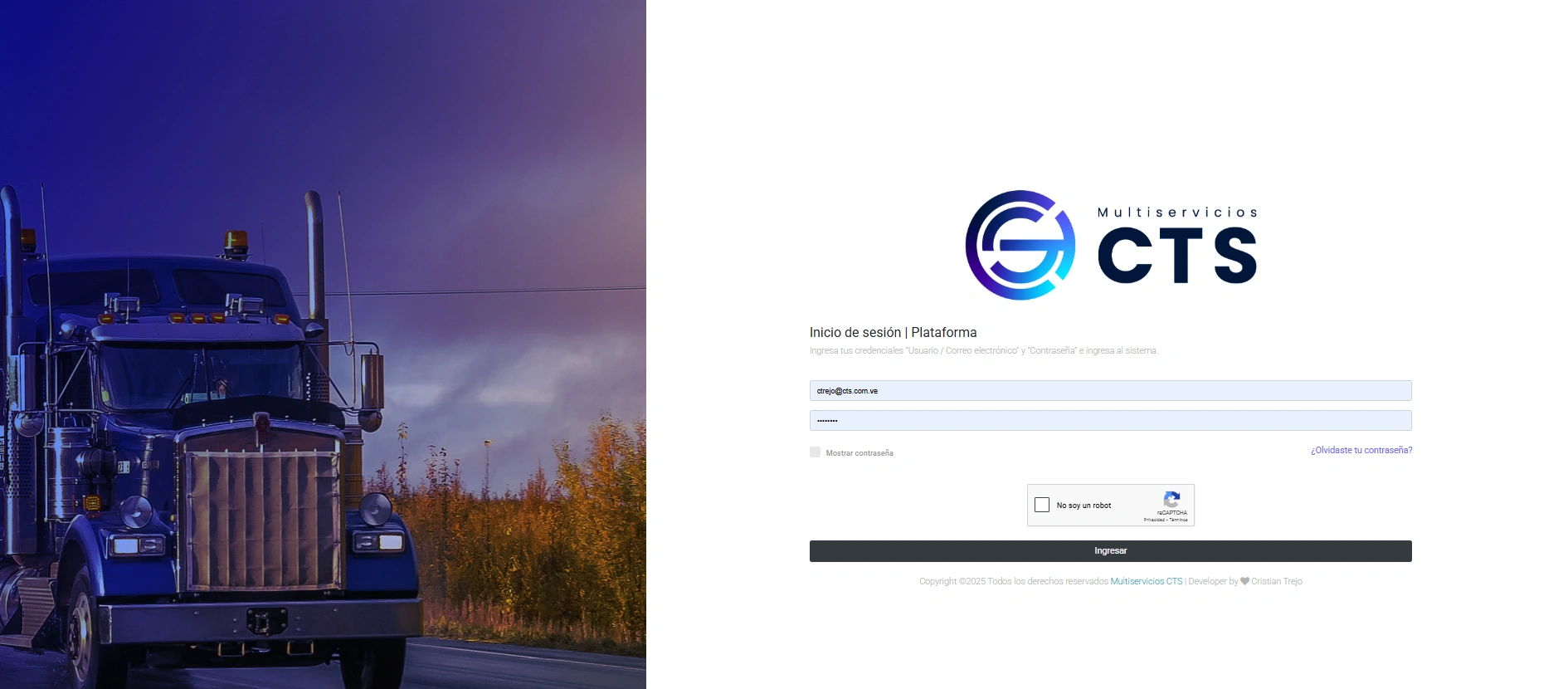 TMS Multiservicios CTS